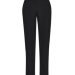 Womens Comfort Waist Slim Leg Pant Black