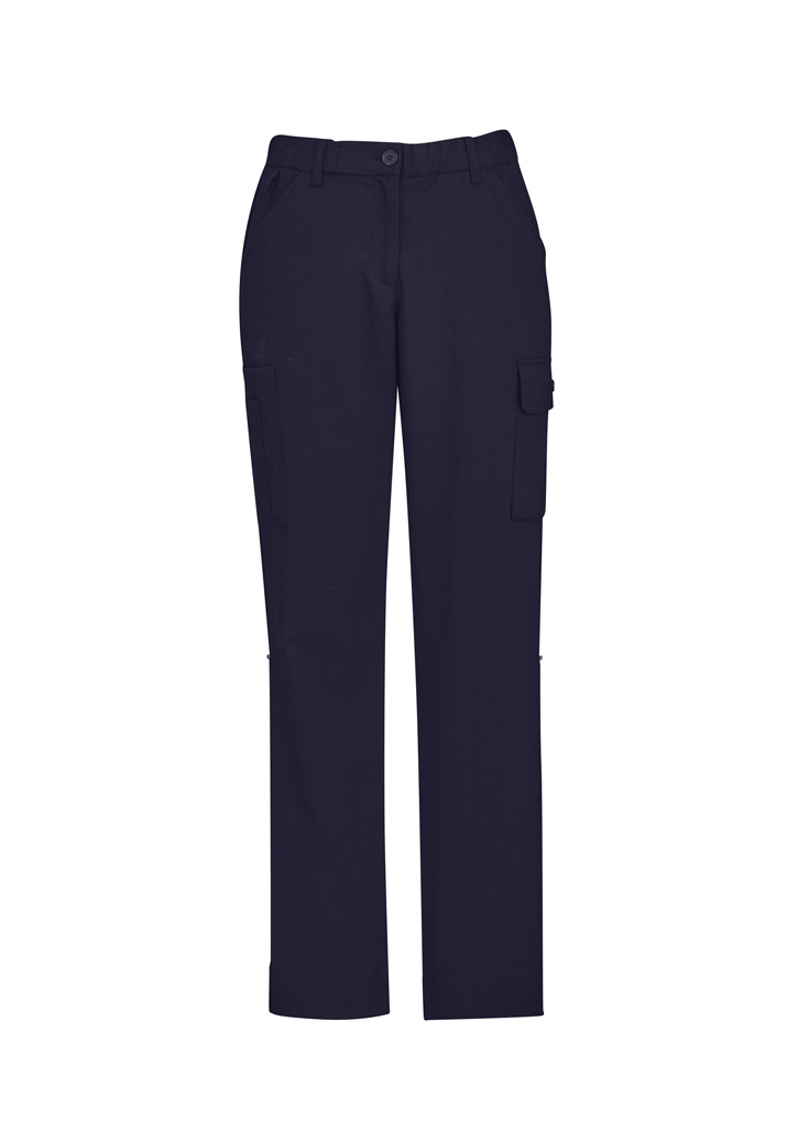 Womens Comfort Waist Cargo Pant Navy