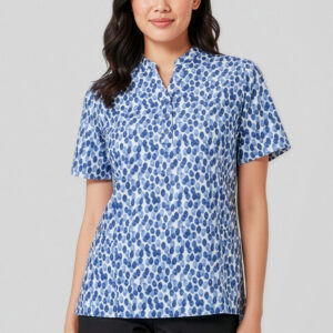 Womens Florence Stardust Print Tunic Navy