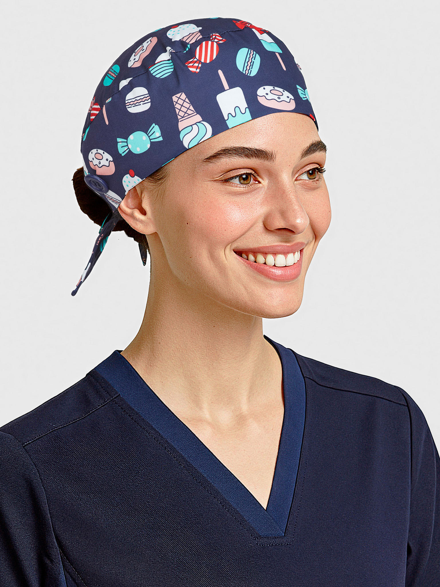 Printed Unisex Scrub Cap Sugar Land