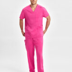 Pink Unisex Scrub Pant Pink