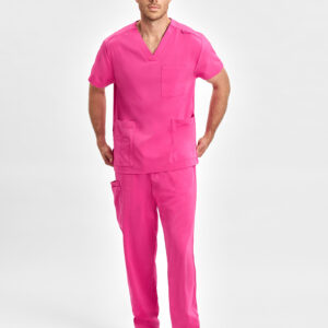 Pink Unisex Scrub Pant Pink