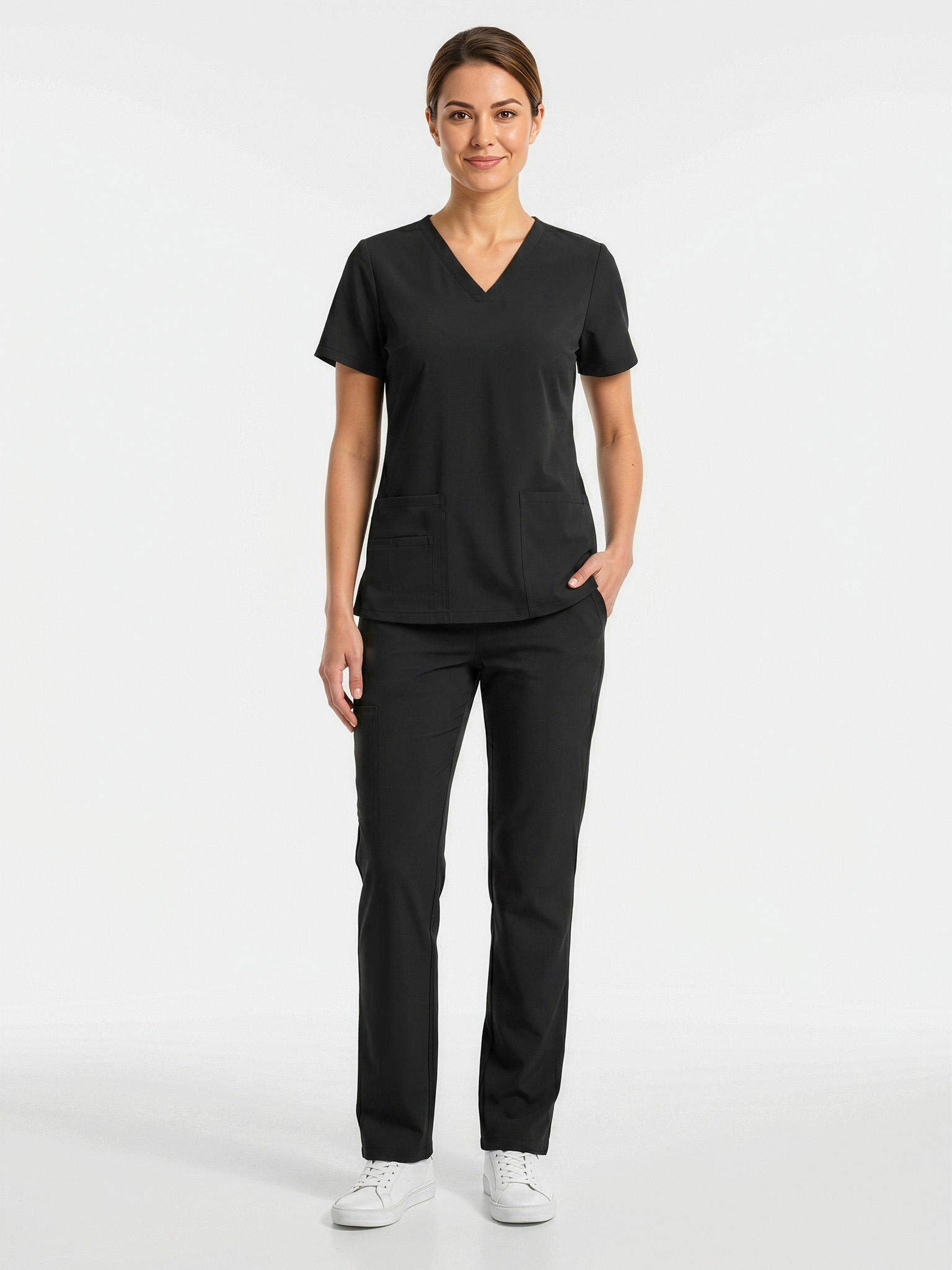 Tokyo Womens Scrub Pant Black