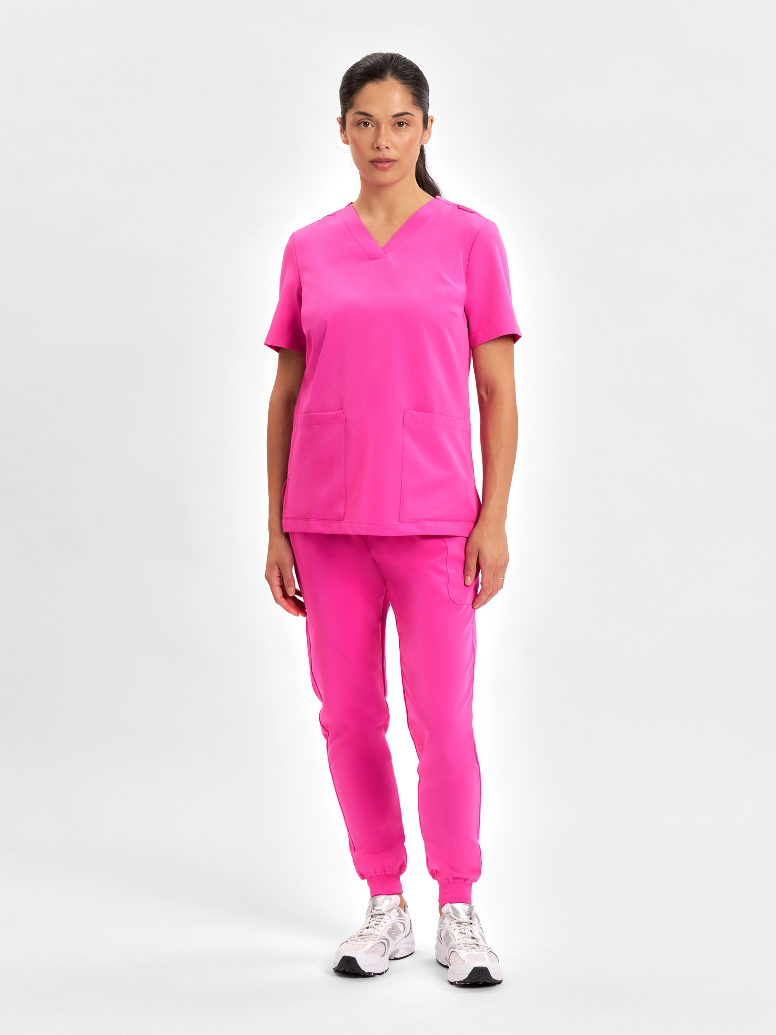 Womens Pink Jogger Scrub Pant Pink