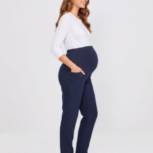 Rose Womens Maternity Scrub Pant Midnight Navy