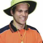 HiVis hat Yellow