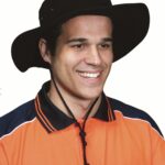 Brushed Heavy Cotton Hat Black