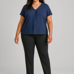 Womens Scuba Ponte Mid-rise Pull-on Pant Black