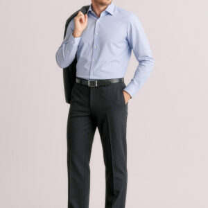 Mens Siena Adjustable Waist Pant Black