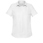 Womens Charlie Short Sleeve Shirt White