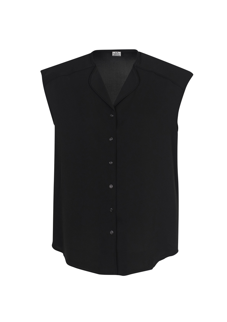 Womens Lily Blouse Black