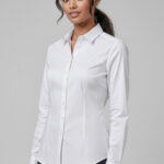 Womens Dalton Long Sleeve Shirt White