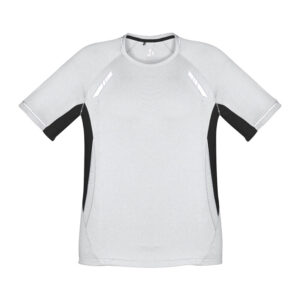 Kids Renegade Short Sleeve Tee White/Black/Silver