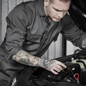 Mens Service Overall Charcoal