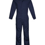 Mens Lightweight Cotton Drill Overall Navy