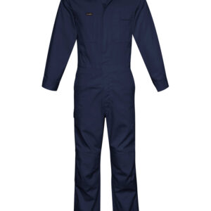 Mens Lightweight Cotton Drill Overall Navy