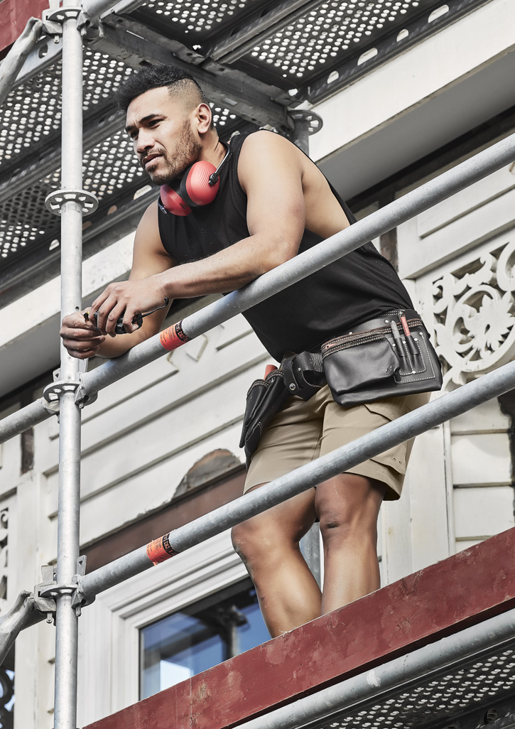 Mens Streetworx Sleeveless Tee Black