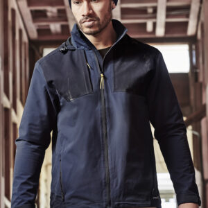 Unisex Streetworx Stretch Waterproof Jacket Navy/Dark Navy