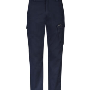 Mens Essential Basic Stretch Cargo Pant Navy