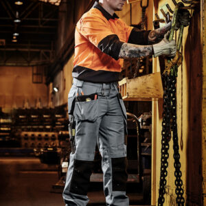 Mens Ultralite Multi-Pocket Pant Charcoal/Black