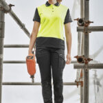 Womens Essential Basic Stretch Cargo Pant Black