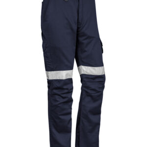 Mens Rugged Cooling Taped Pant (Regular) Navy