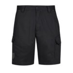 Mens Summer Cargo Short Black