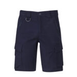 Mens Streetworx Curved Cargo Short Navy