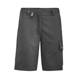 Womens Rugged Cooling Vented Short Charcoal