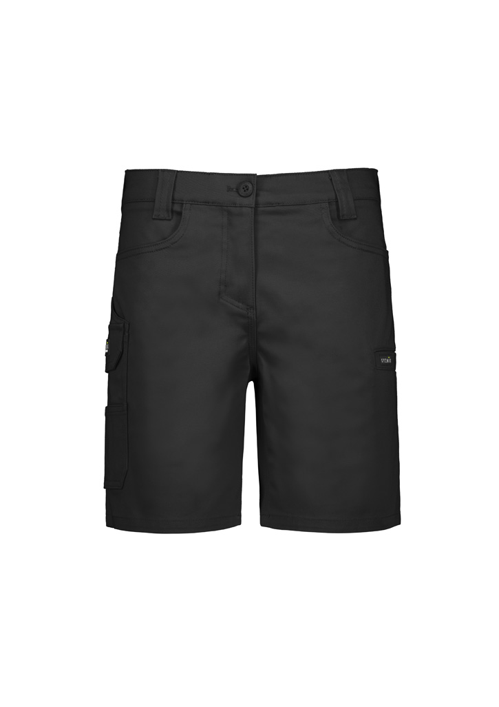 Womens Essential Stretch Cargo Short Black