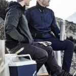 Unisex Streetworx Reinforced Knit 1/2 Zip Pullover Navy