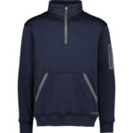 Unisex Streetworx Water Resistant 1/4 Zip Pullover Navy