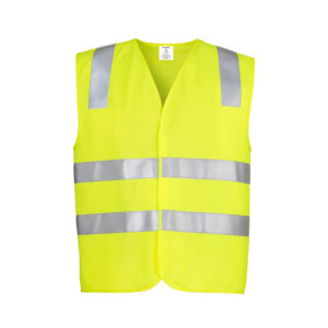 Unisex Hi Vis Basic Vest Yellow