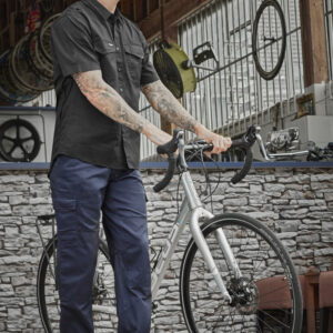 Mens Midweight Drill Cargo Pant (Regular) Navy