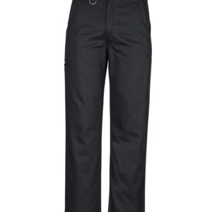 Mens Plain Utility Pant Black