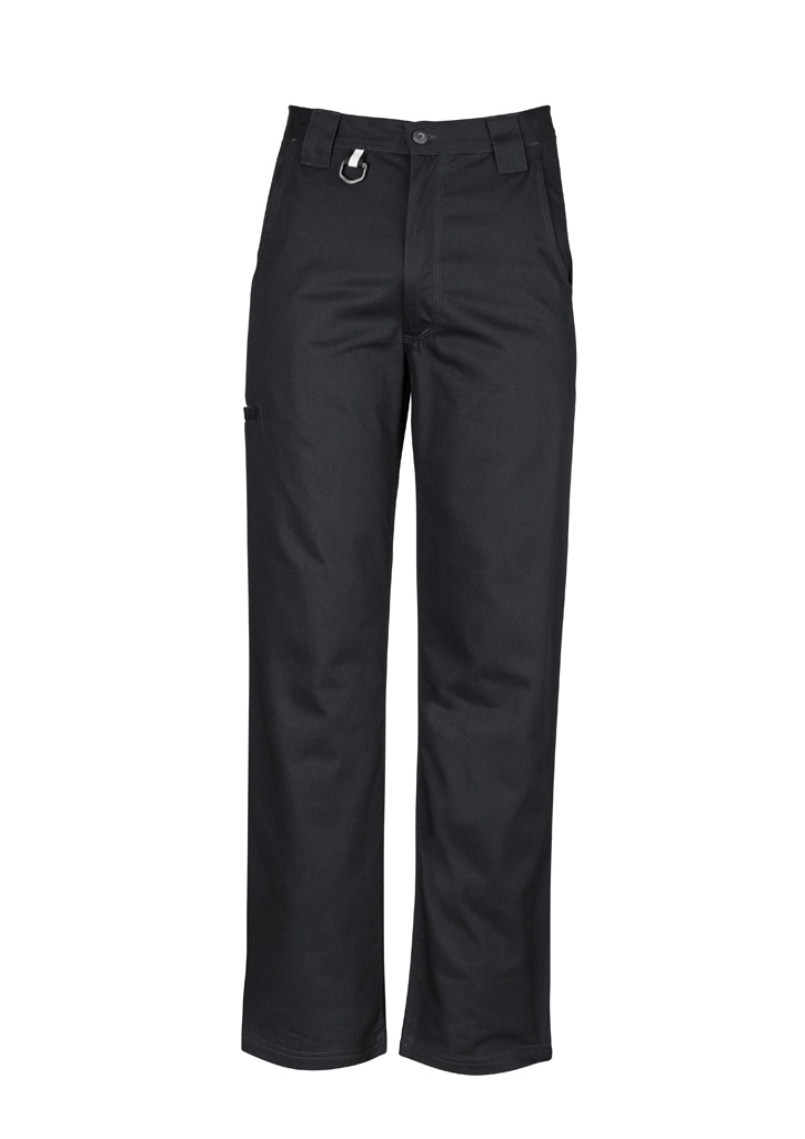 Mens Plain Utility Pant Black Mens Plain Utility Pant Black