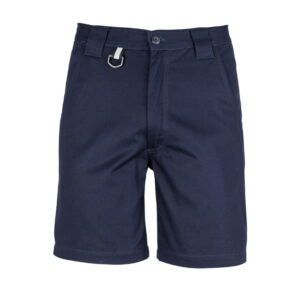 Mens Plain Utility Short Navy