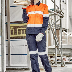 Womens Taped Utility Pant Navy