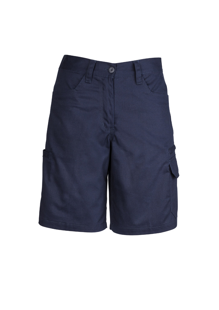 Womens Plain Utility Short Navy Womens Plain Utility Short Navy